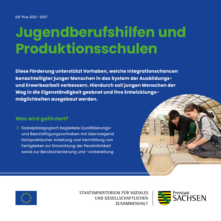 Logo Jugendberufshilfen und Produktionsschulen